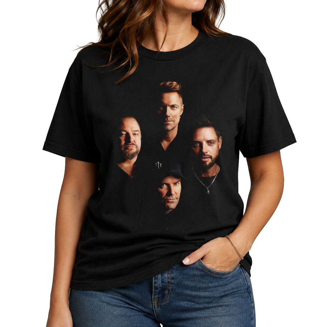 Two For The Road Black Tour Tee
