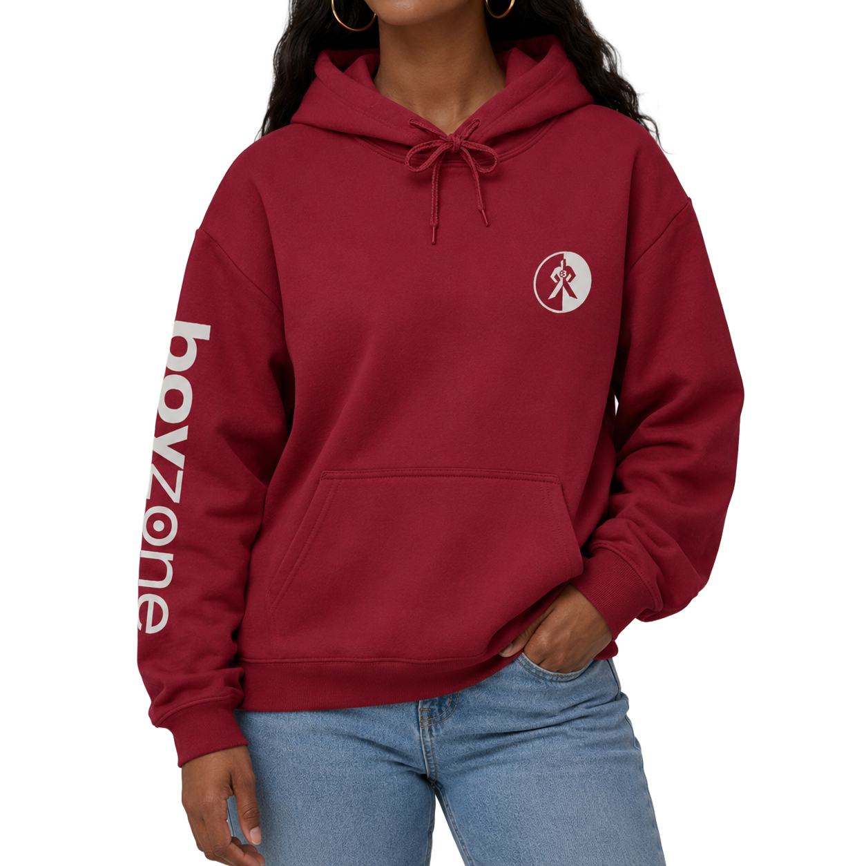 Boyz Are Back Red Hoodie