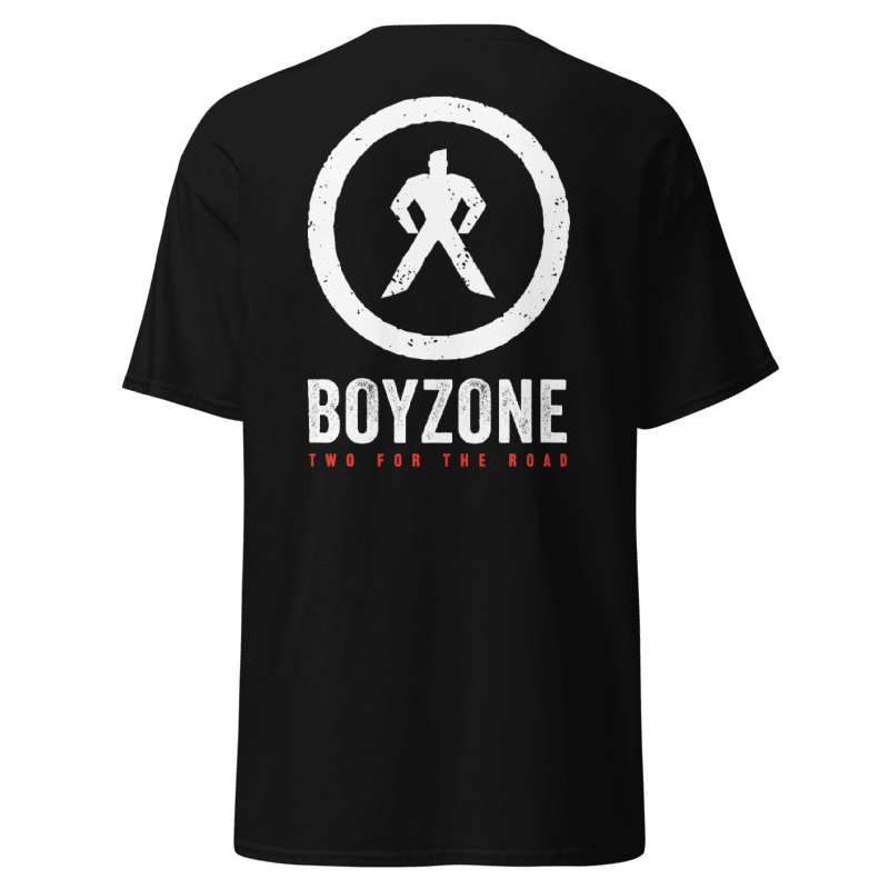 Two For The Road Black Tour Tee