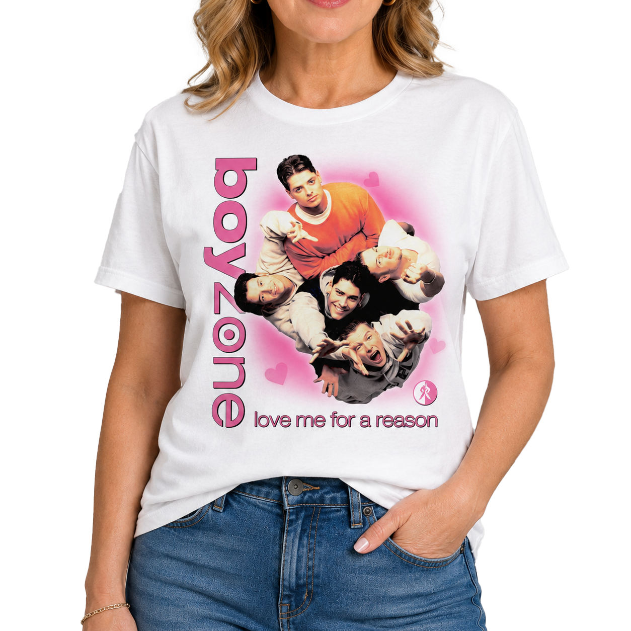 Love Me For A Reason Retro Tee